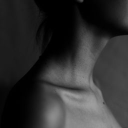 woman's neck