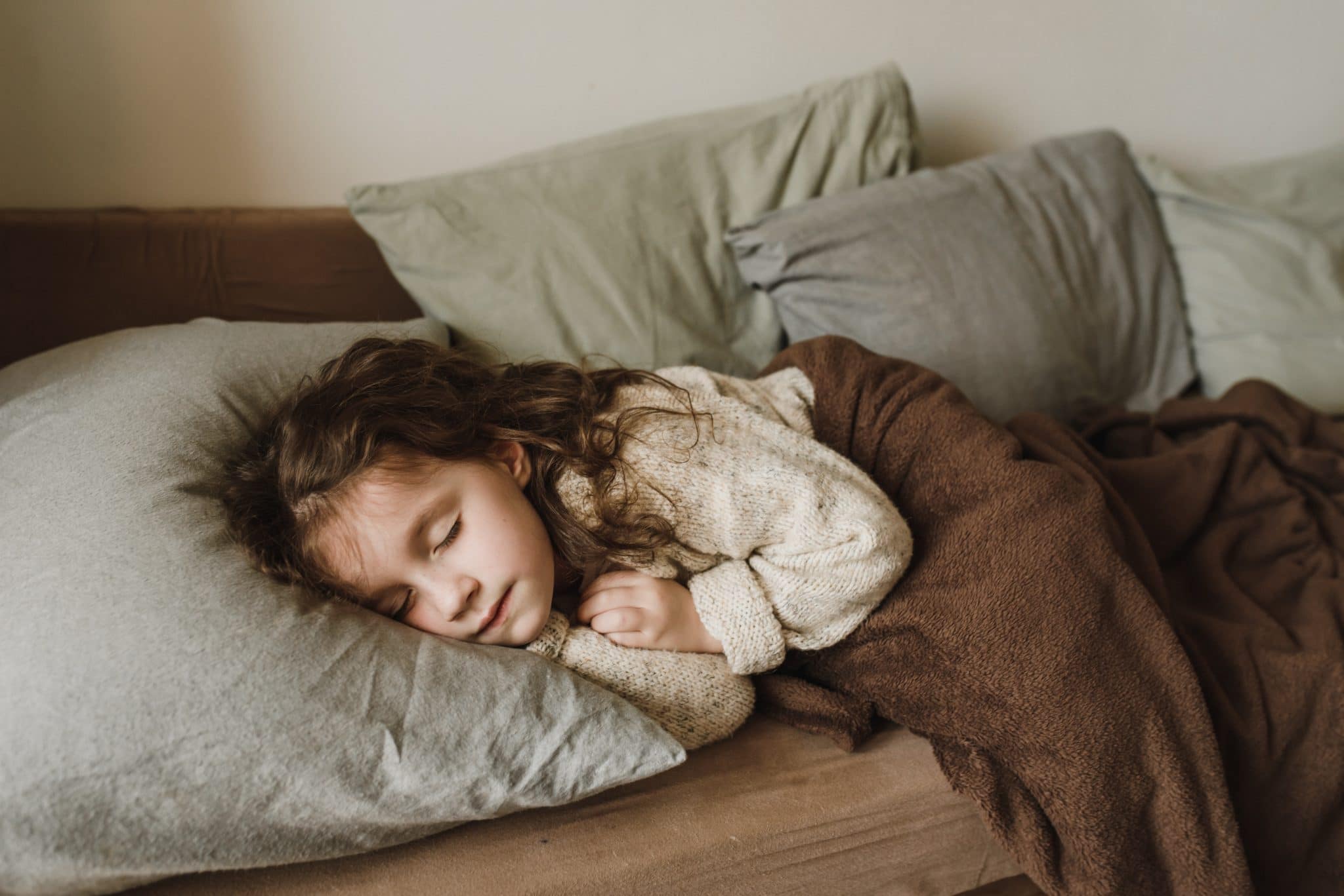 Little girl sleeping.